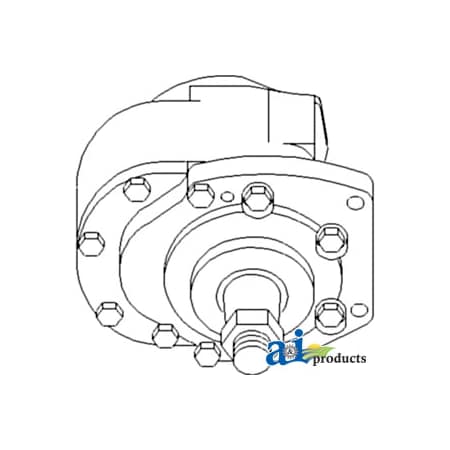 A & I Products Pump, Hydraulic 6.3" x11.5" x8.5" A-128190C91
